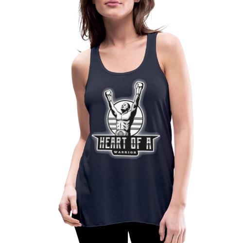 Heart Of A Warrior - Women's Flowy Tank Top by Bella