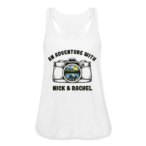 Nick & Rachel Logo - Women's Flowy Tank Top by Bella