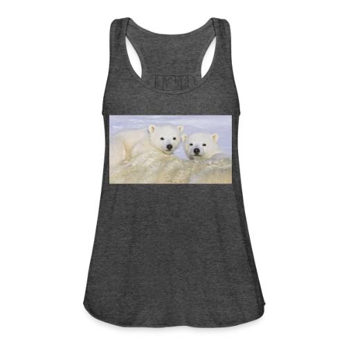 polarbears - Women's Flowy Tank Top by Bella