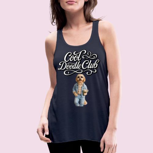 Cool Doodle Club | Goldendoodle Lover Design - Women's Flowy Tank Top by Bella