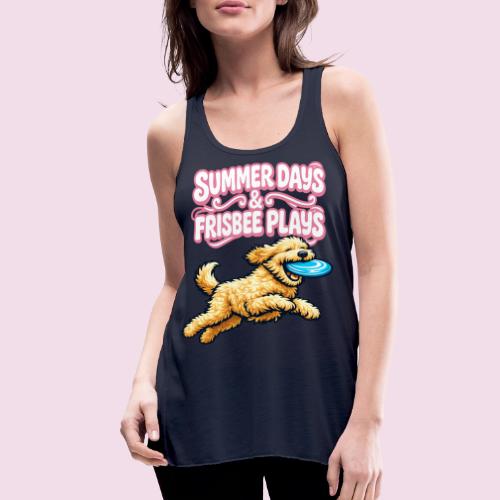Summer Days & Frisbee Plays - Women's Flowy Tank Top by Bella