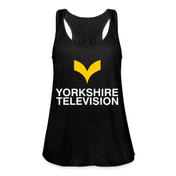Channel Yorkshire Tv - Women's Flowy Tank Top by Bella - navy - Front - Julia (174cm)