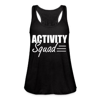 Activity Squad - Women's Flowy Tank Top by Bella -  - Front - Julia (174cm)