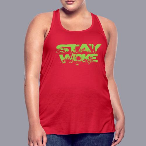 STAY WOKE - Women's Flowy Tank Top by Bella