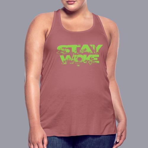 STAY WOKE - Women's Flowy Tank Top by Bella