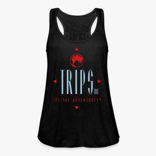 Original Trips Inc.™ logo multicolored design - Women's Flowy Tank Top by Bella