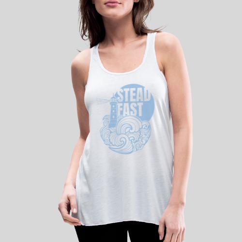 Steadfast - light blue - Women's Flowy Tank Top by Bella
