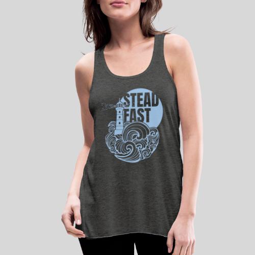 Steadfast - light blue - Women's Flowy Tank Top by Bella