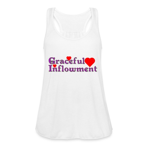 Graceful Inflowment - Women's Flowy Tank Top by Bella