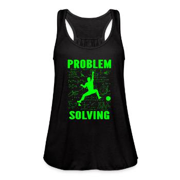 Problem Solving - Women's Flowy Tank Top by Bella -  - Front - Julia (174cm)