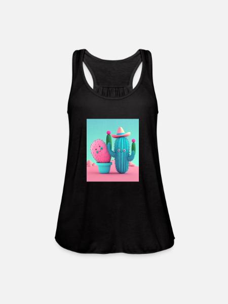 Pregnancy Announcement Party Mexican Keeper Of - Women's Flowy Tank Top by Bella - navy