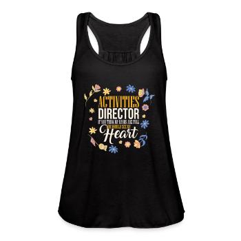 Activity Director Assistant Ideas Activities - Women's Flowy Tank Top by Bella -  - Front - Julia (174cm)
