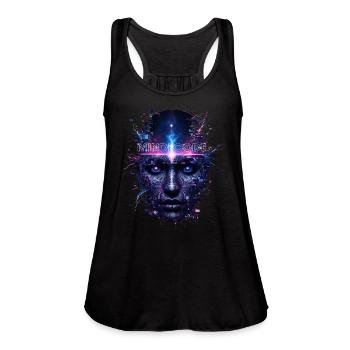 Mind Code - Women's Flowy Tank Top by Bella -  - Front - Julia (174cm)
