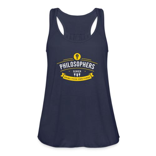 Philosophers Diner - Women's Flowy Tank Top by Bella