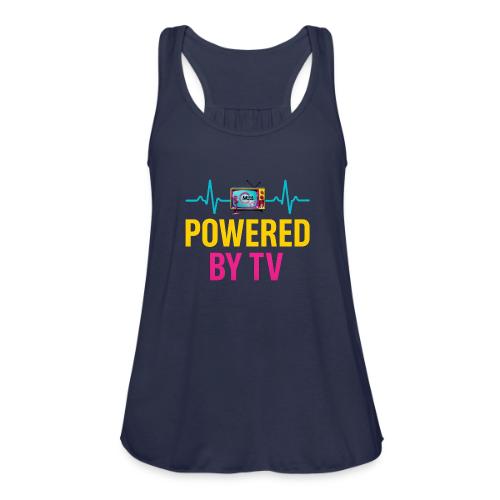 Powered by TV | MediaMelanieTV - Women's Flowy Tank Top by Bella
