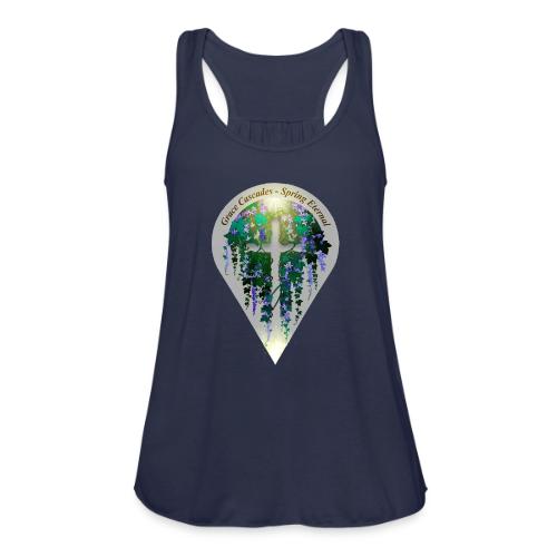 Easter Grace Cascades Vine T Shirt, Renewal Gift - Women's Flowy Tank Top by Bella