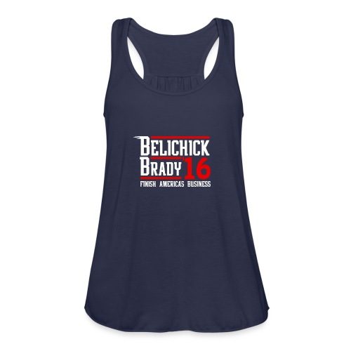 Belichick Brady 16 - Women's Flowy Tank Top by Bella