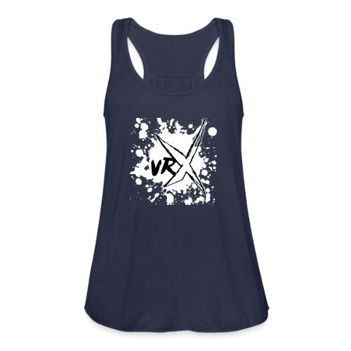 VRX White Paint logo - Women's Flowy Tank Top by Bella