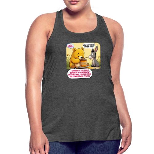 Honey Bear - Fire Tyrants - Women's Flowy Tank Top by Bella