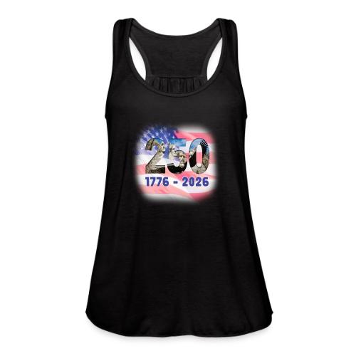 1776 - 2026 | 250 Years USA - Women's Flowy Tank Top by Bella