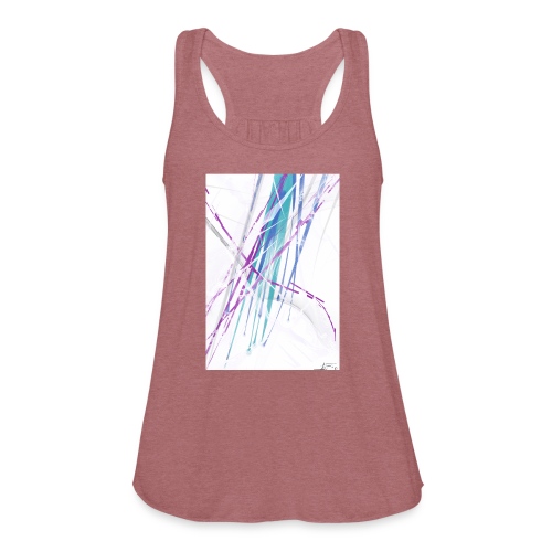 Abstract iPhone 5c Rubber Case - Women's Flowy Tank Top by Bella