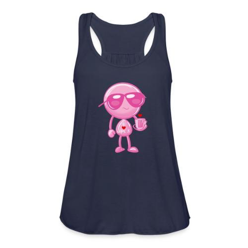 Smoon_I love Mrs S Pink - Women's Flowy Tank Top by Bella