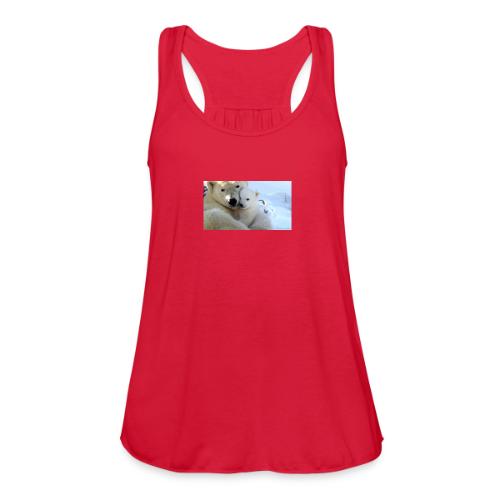 polarbearhug - Women's Flowy Tank Top by Bella
