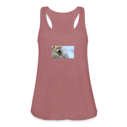 polarbearhug - Women's Flowy Tank Top by Bella