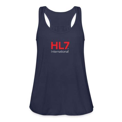 HL7 International Logo - Reverse - Women's Flowy Tank Top by Bella