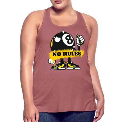 No Rules 8 Ball - Women's Flowy Tank Top by Bella