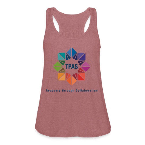 TPAS Large Logo - Women's Flowy Tank Top by Bella