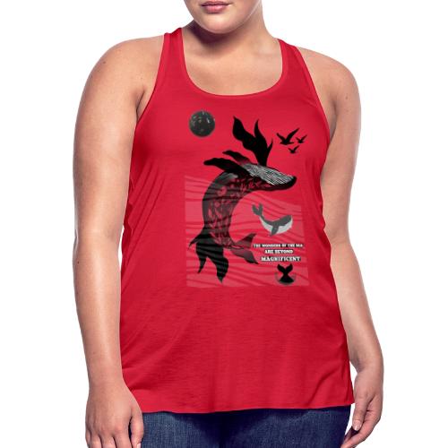The Wonders Of The Sea - Women's Flowy Tank Top by Bella