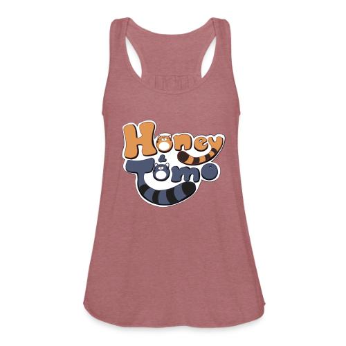 Honey and Tomo Logo - Women's Flowy Tank Top by Bella