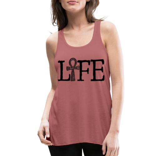 Life - Women's Flowy Tank Top by Bella