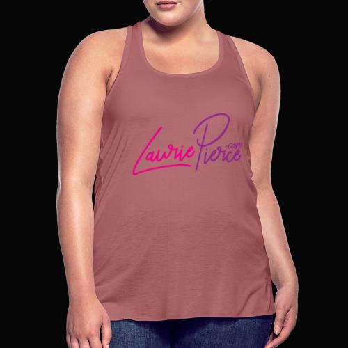 LauriePierce.com Logo - Women's Flowy Tank Top by Bella