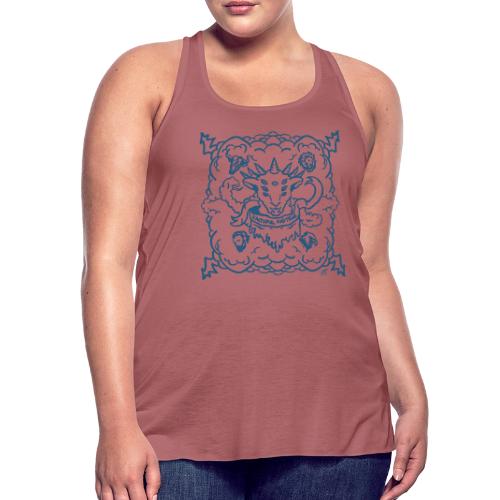Revelation Lamb Blue - Women's Flowy Tank Top by Bella
