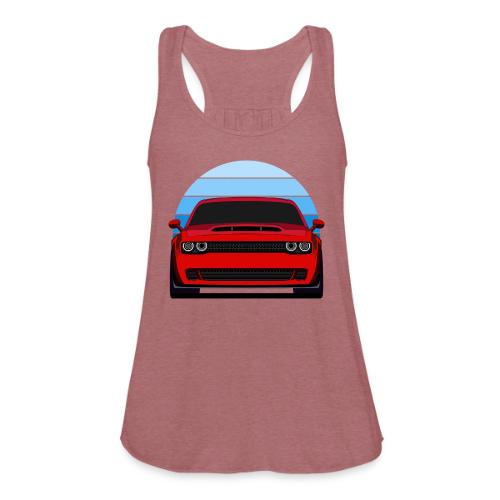 Red Demon - Women's Flowy Tank Top by Bella