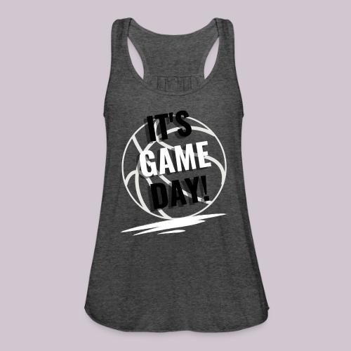 It's Game Day Basketball - Women's Flowy Tank Top by Bella