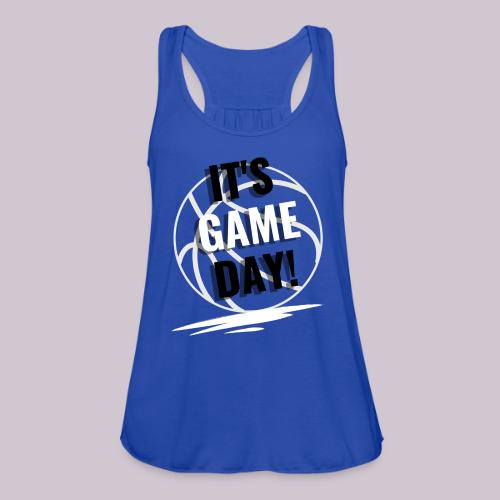 It's Game Day Basketball - Women's Flowy Tank Top by Bella