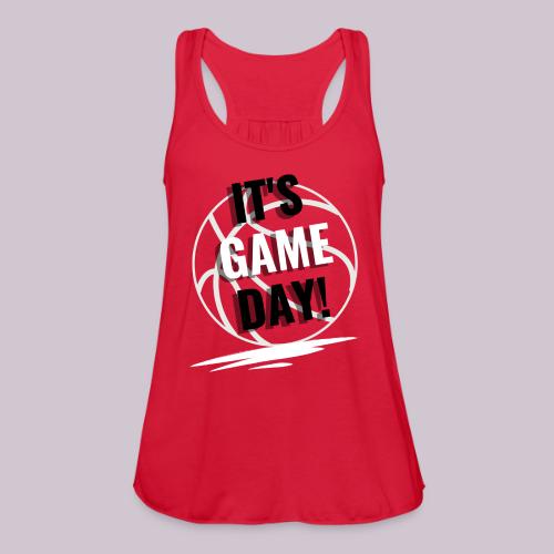 It's Game Day Basketball - Women's Flowy Tank Top by Bella