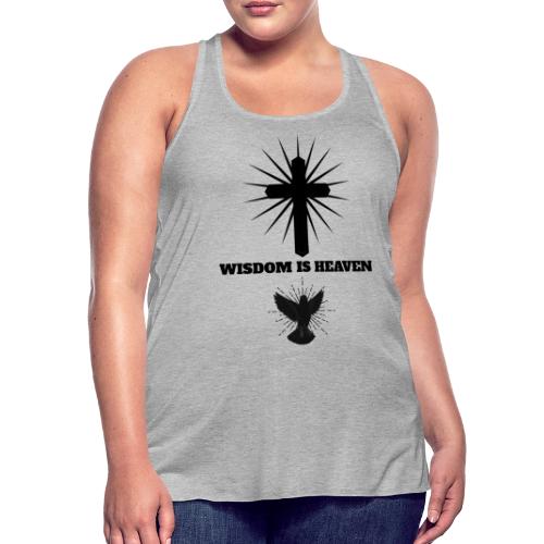 Wisdom Is Heaven - Women's Flowy Tank Top by Bella