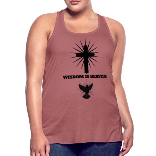 Wisdom Is Heaven - Women's Flowy Tank Top by Bella