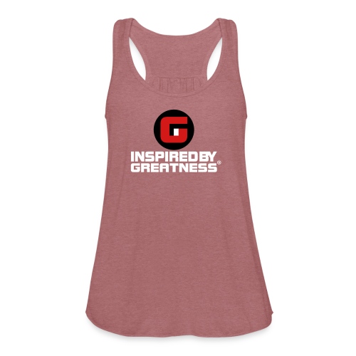Inspired by Greatness® IG © All right’s reserved - Women's Flowy Tank Top by Bella