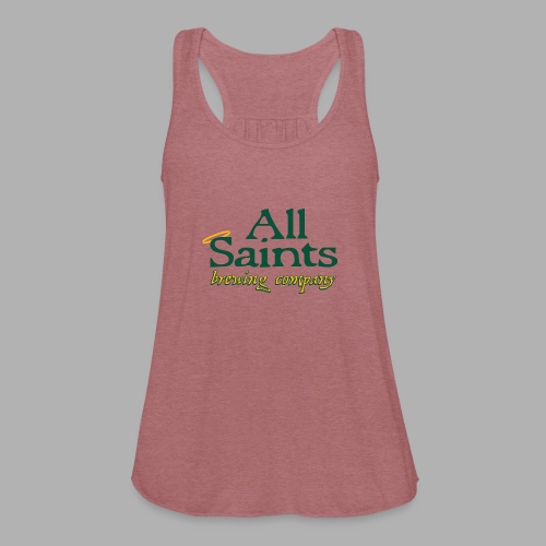 All Saints Logo Full Color - Women's Flowy Tank Top by Bella