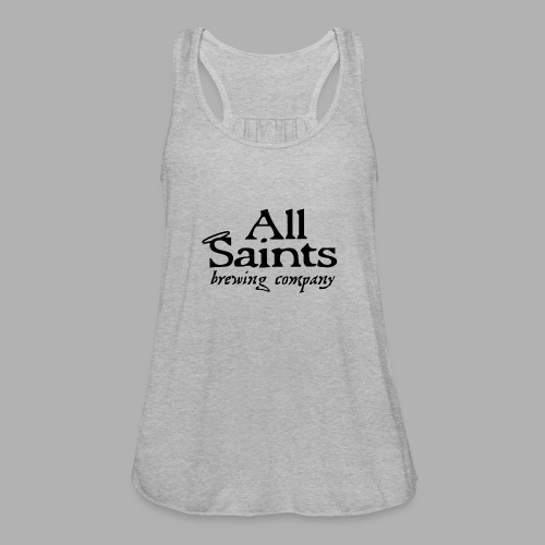 All Saints Logo Black - Women's Flowy Tank Top by Bella