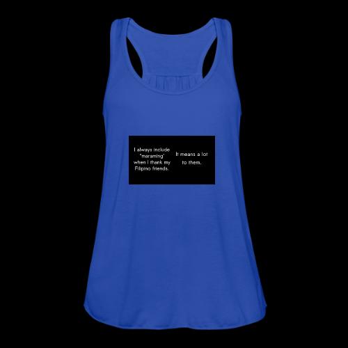 Maraming - Women's Flowy Tank Top by Bella