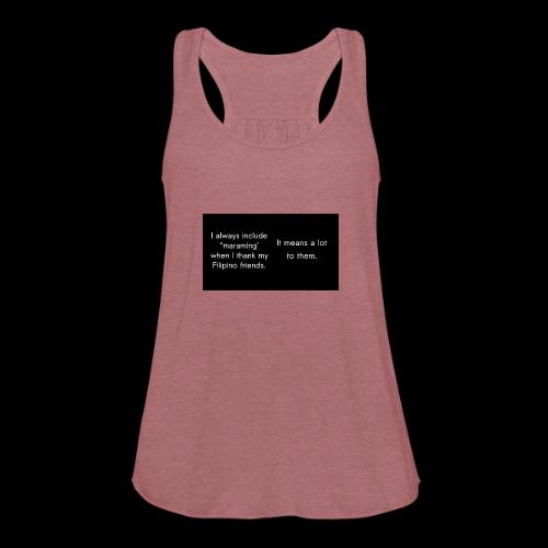 Maraming - Women's Flowy Tank Top by Bella
