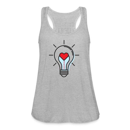 FUMCSD Heart Light Bulb - Women's Flowy Tank Top by Bella