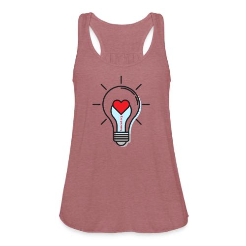 FUMCSD Heart Light Bulb - Women's Flowy Tank Top by Bella