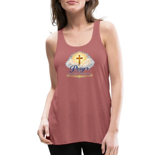 Prayer Changes Everything - Women's Flowy Tank Top by Bella